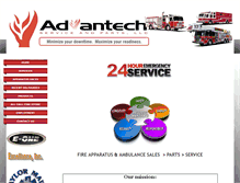 Tablet Screenshot of advantech911.com